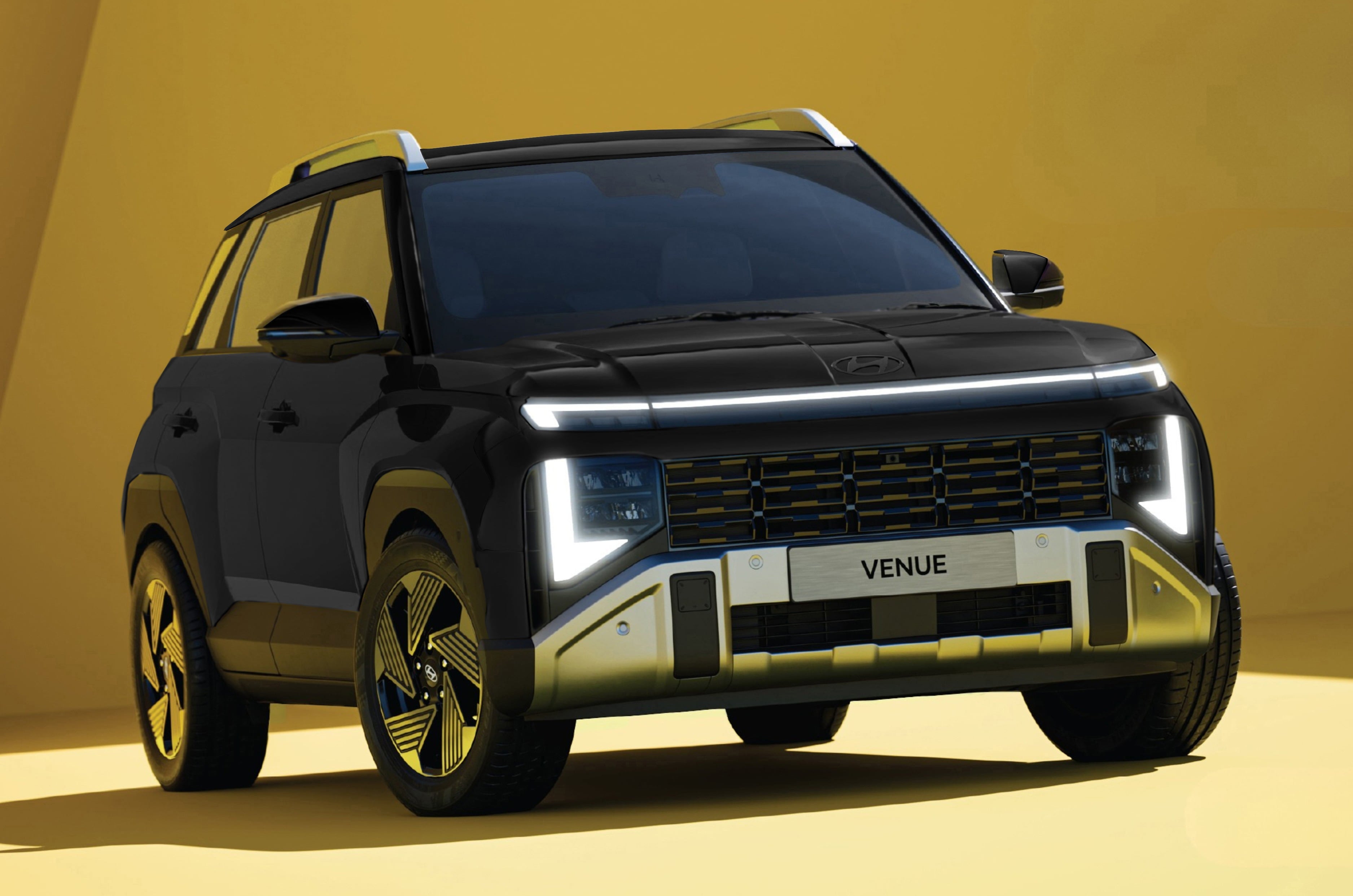 New Hyundai Venue Abyss Black