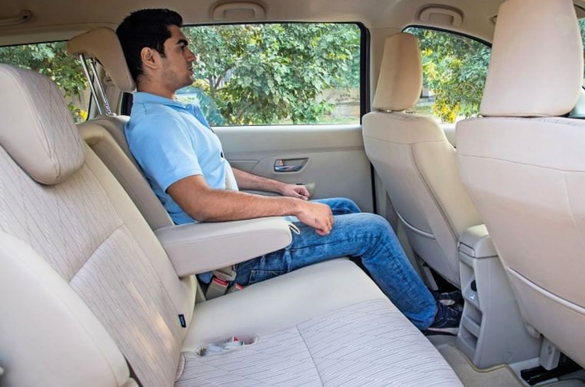 Middle row is comfortable too, and offers a centre armrest but lacks integrated cupholders.