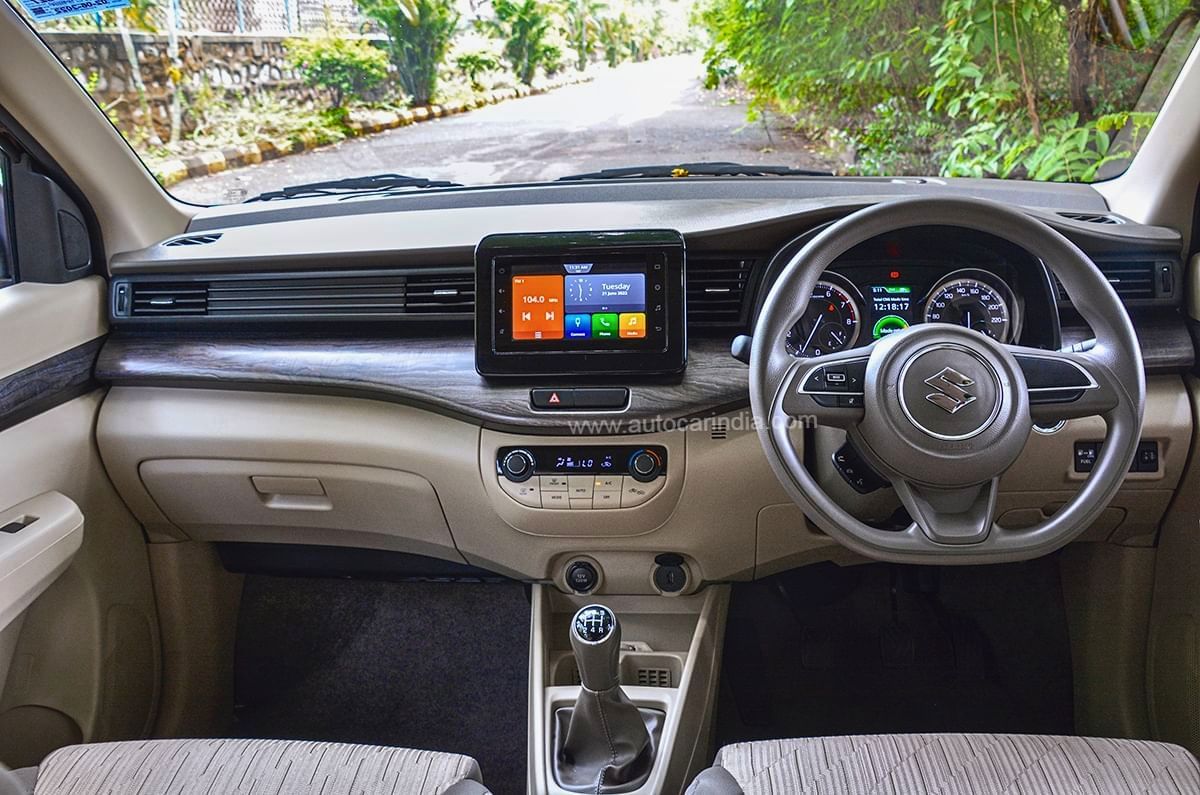 Maruti Suzuki Ertiga interior and features image gallery