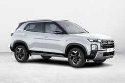 Hyundai Creta Atlas White with Abyss Black roof