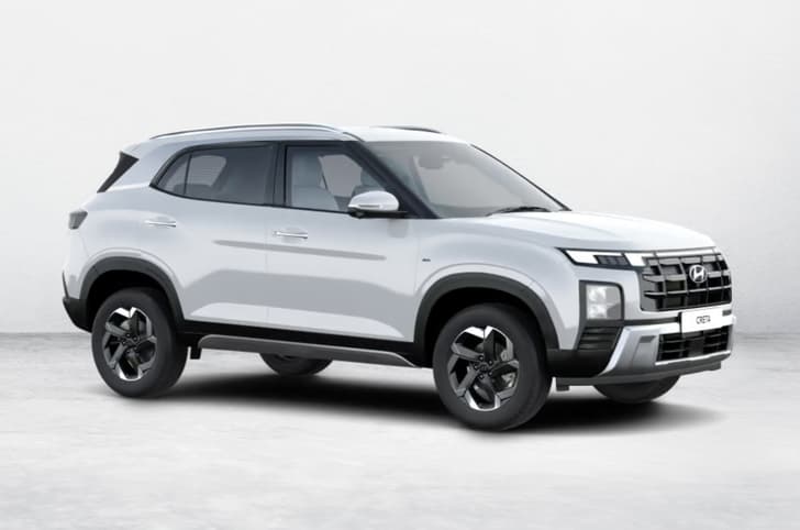 Hyundai Creta Atlas White colour