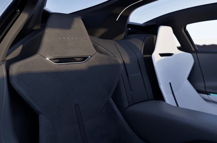 Lexus Sport Concept seats