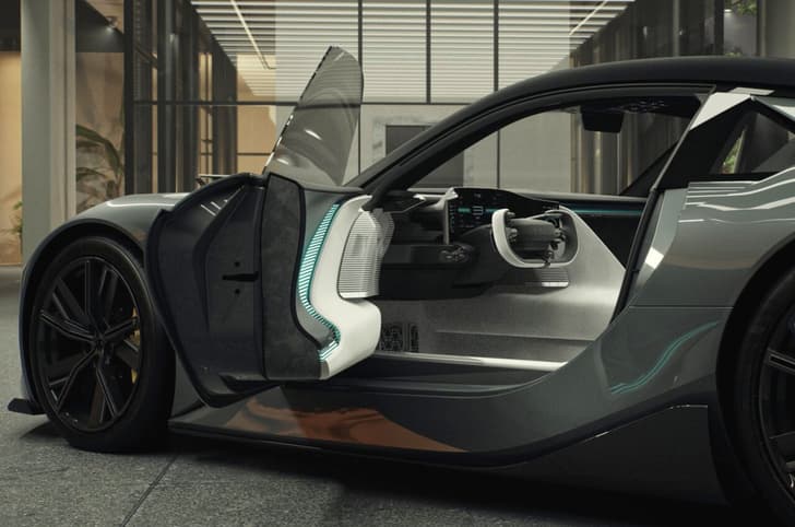 Lexus Sport Concept opening door