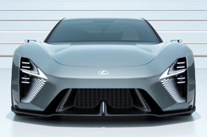 Lexus Sport Concept headlights