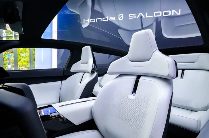 Honda 0 Series sedan panoramic glass roof