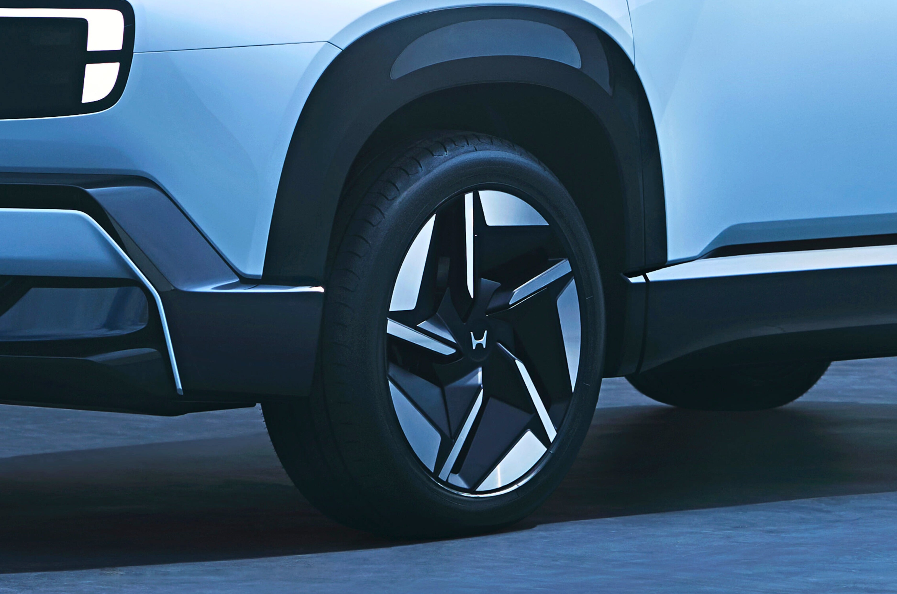 Honda 0 a electric SUV wheels 