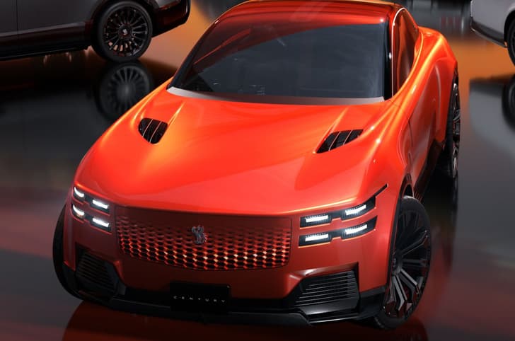 Toyota Century Coupe front end