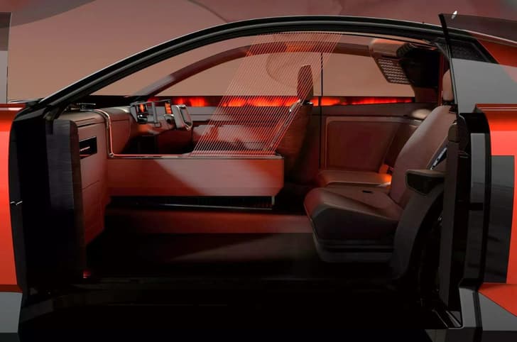 Toyota Century Coupe interior