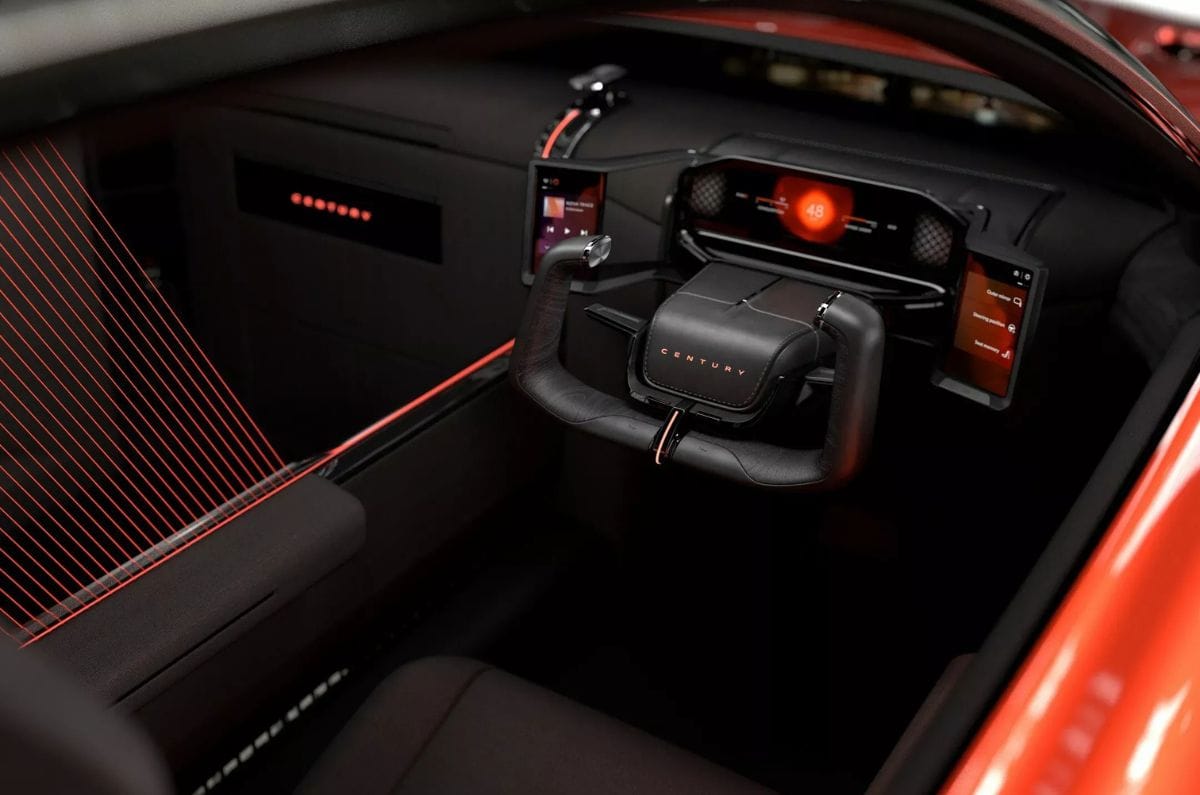Toyota Century Coupe dashboard