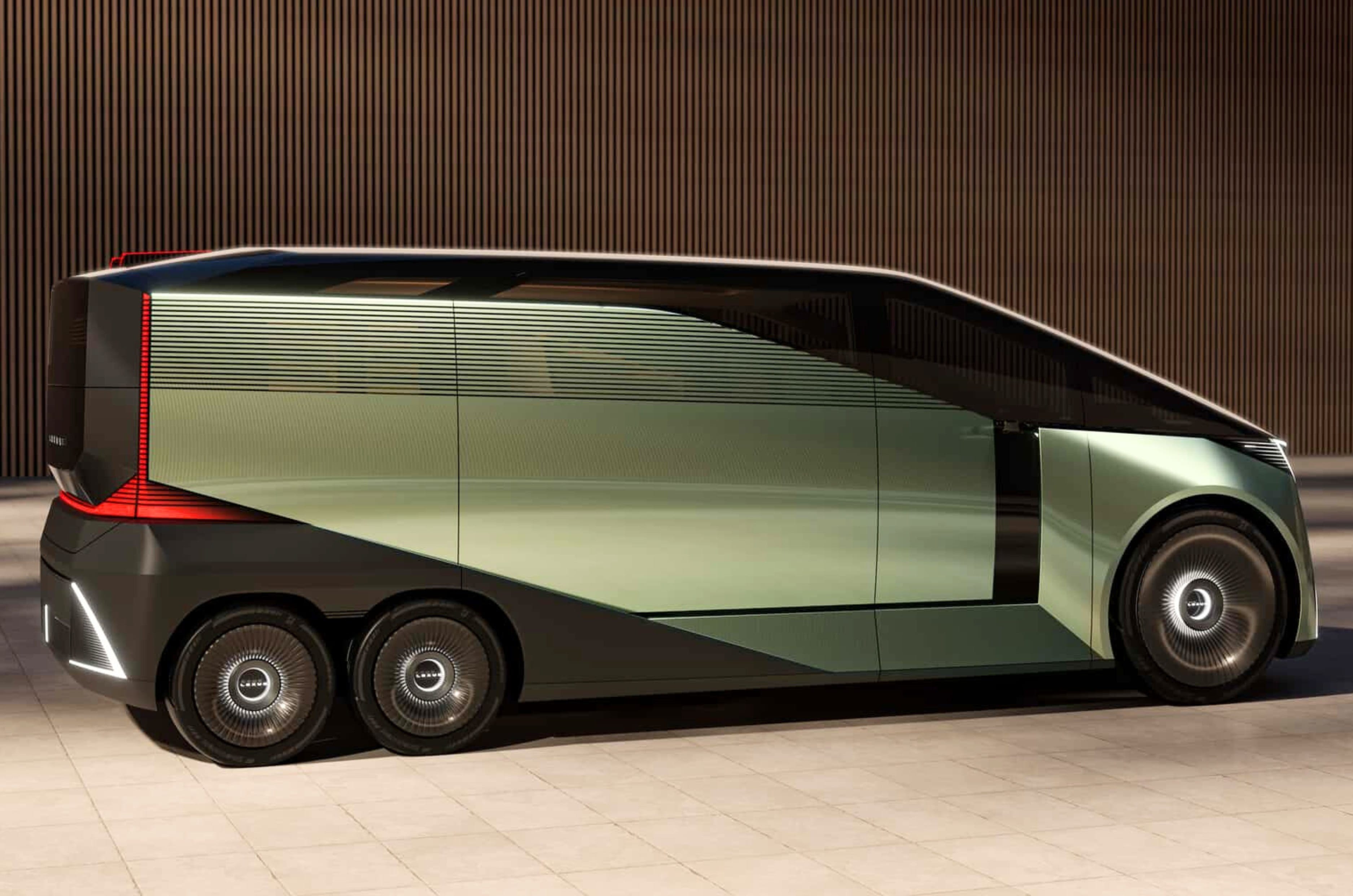 New Lexus LS MPV concept side