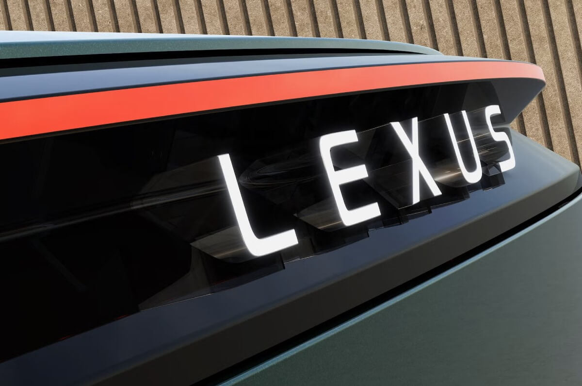 Lexus LS Coupe Concept taillight 