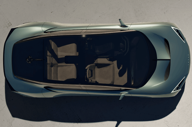 Lexus LS Coupe Concept top