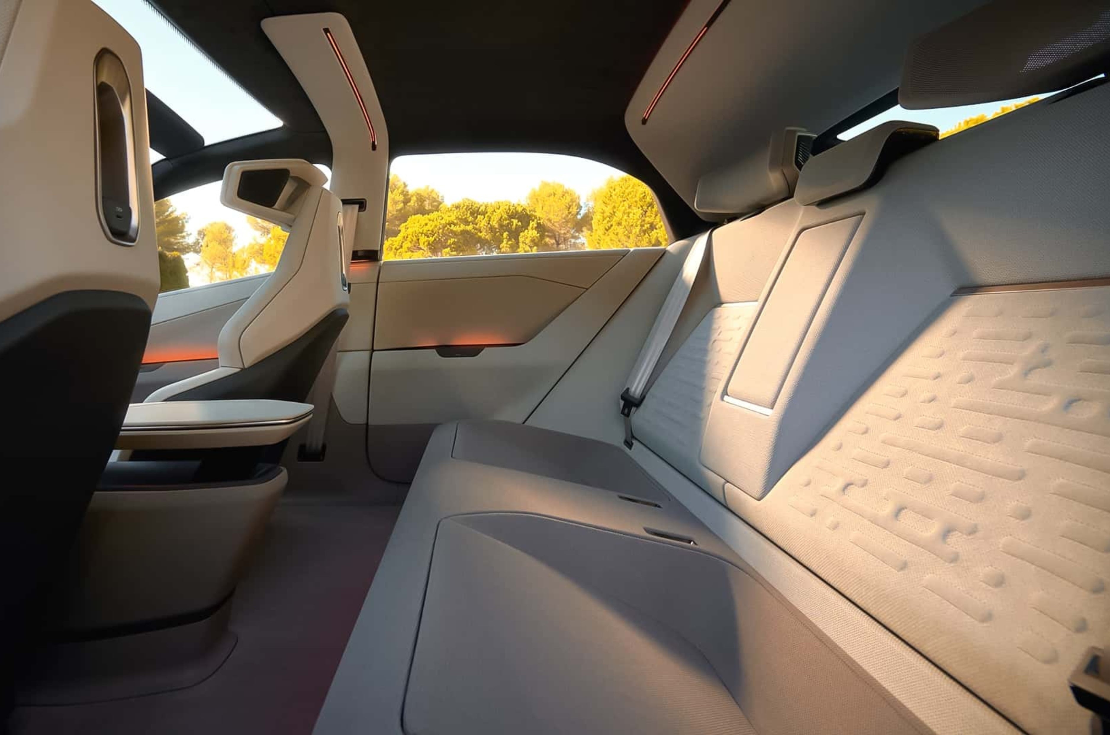 Toyota Corolla concept rear side interior