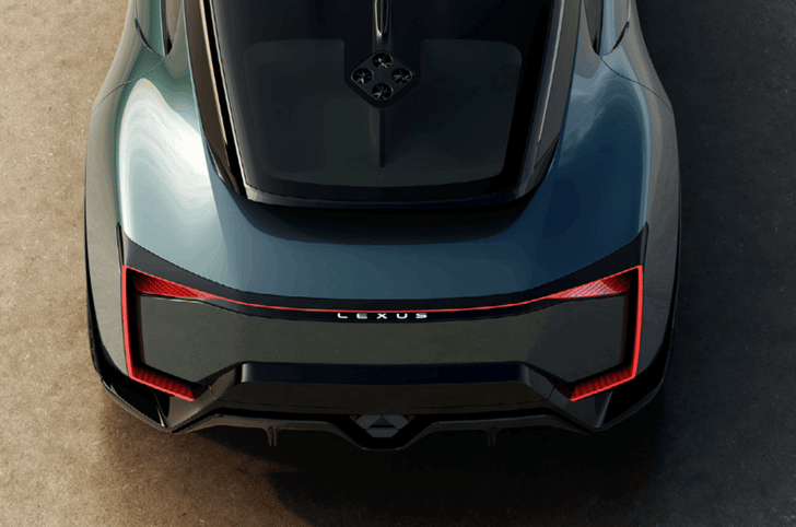 Lexus LS Coupe Concept rear top side