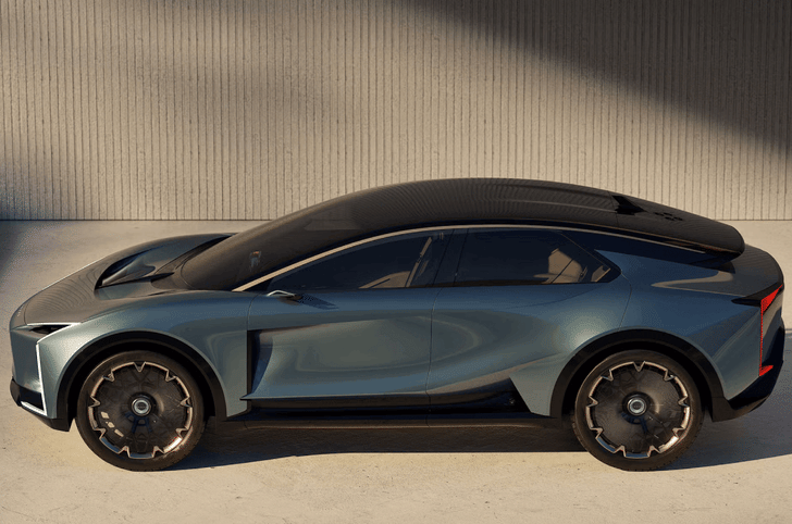 Lexus LS Coupe Concept left side