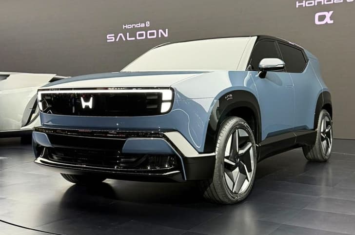 Honda 0 Alpha eSUV concept front quarter