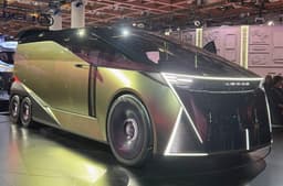 Lexus LS MPV front quarter