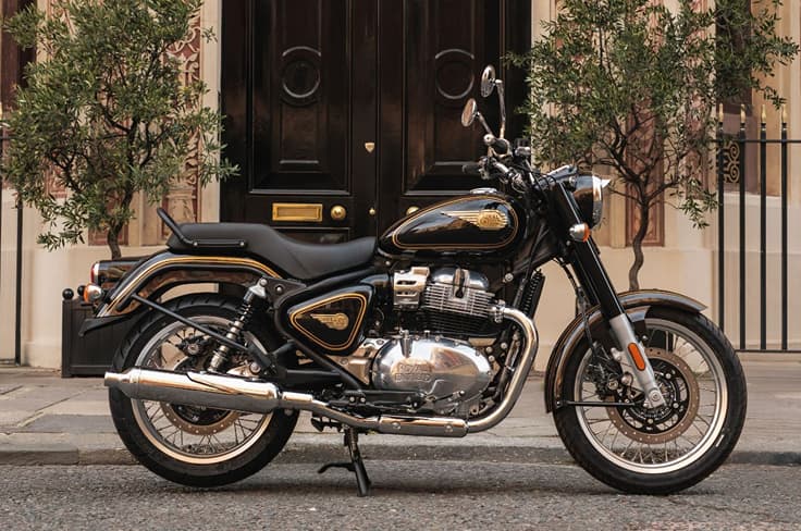 To commemorate this, they have unveiled the Bullet 650 at EICMA 2025 Royal Enfield Bullet 650 Twin black colour