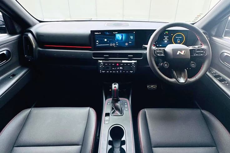 Hyundai Venue N Line interior Hyundai Venue N Line interior