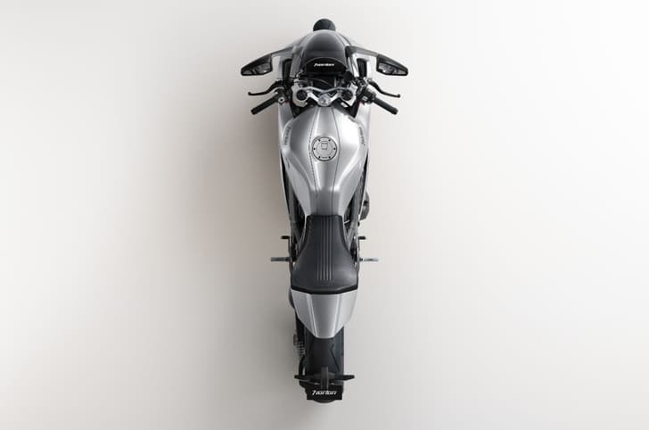 Norton Manx R top-down 