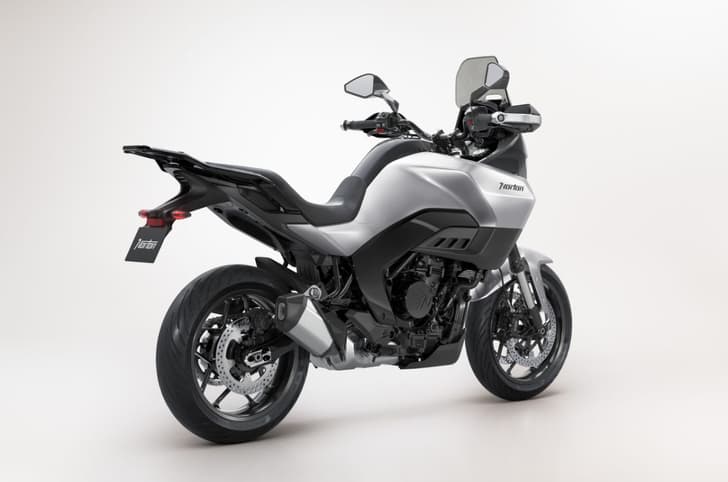 Norton Atlas GT rear right three quarter