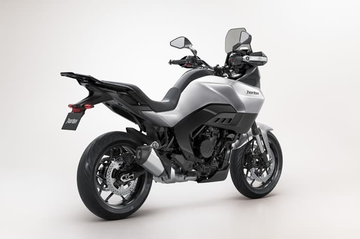 Norton Atlas GT rear right three quarter