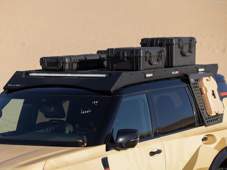 2025 nissan dune patrol concept in desert