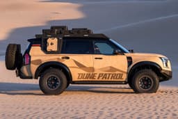2025 nissan dune patrol concept in desert