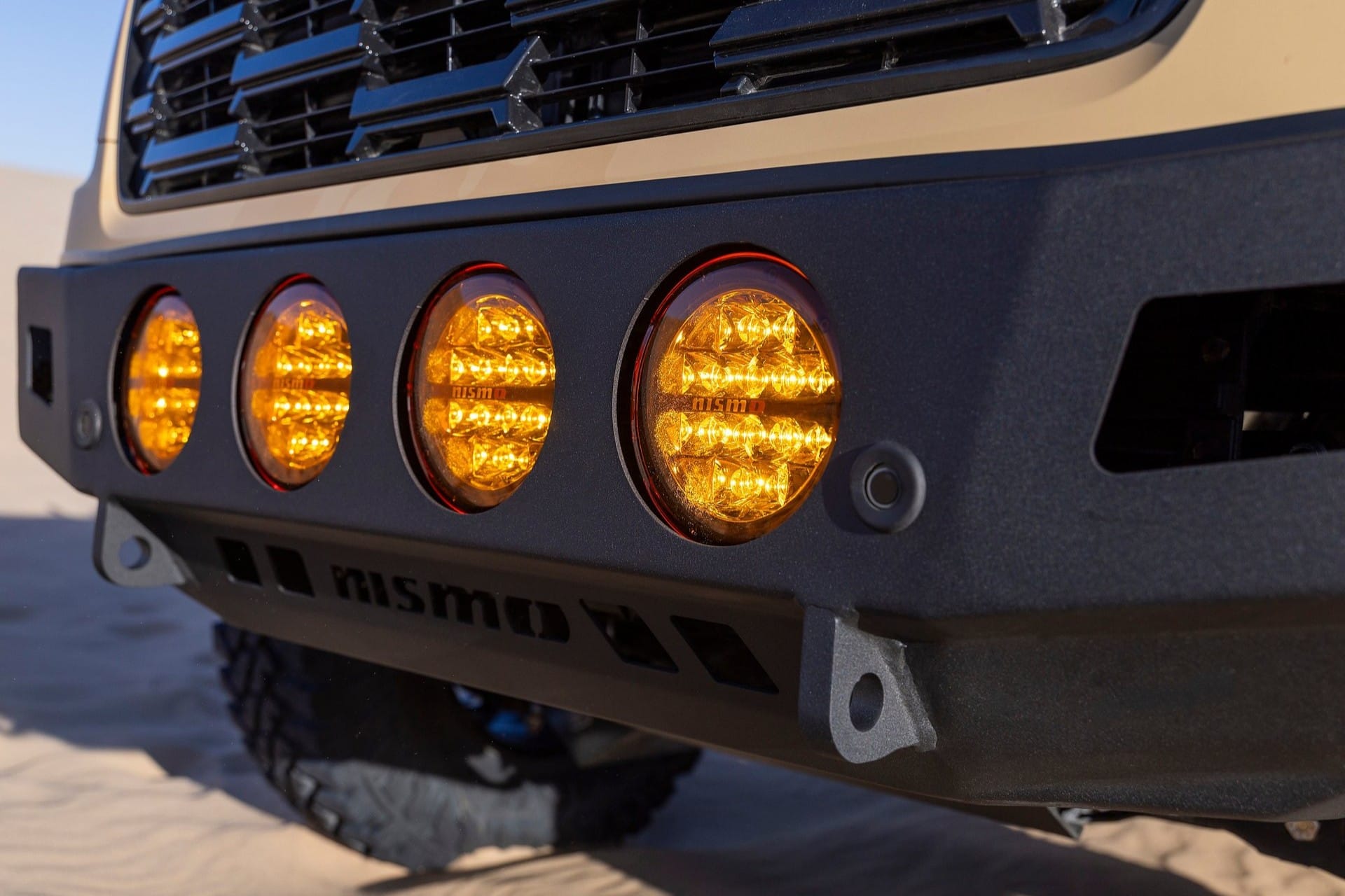 2025 nissan dune patrol concept in desert