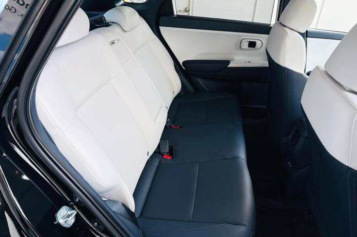 new hyundai venue rear seats new hyundai venue real world shot