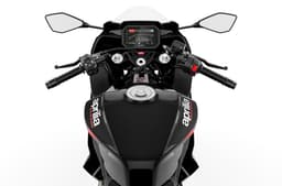Aprilia RS 457 GP replica rider's POV in studio