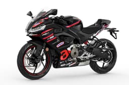 Aprilia RS 457 GP replica front left side static in studio