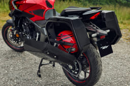 The detachable panniers come as standard fitment.