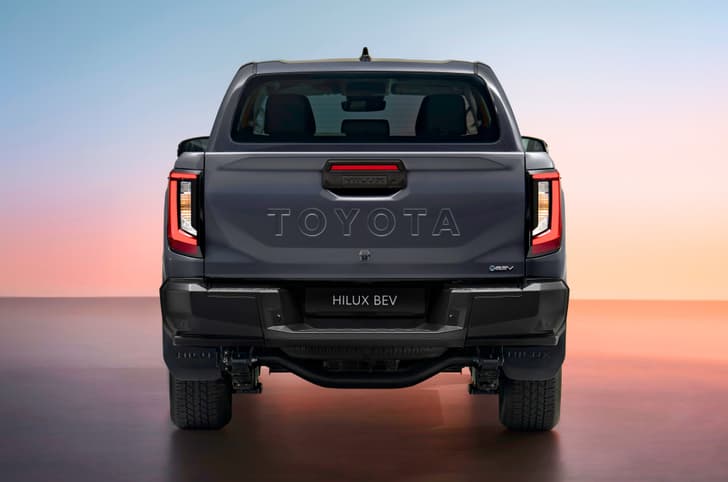 Toyota Hilux EV rear design
