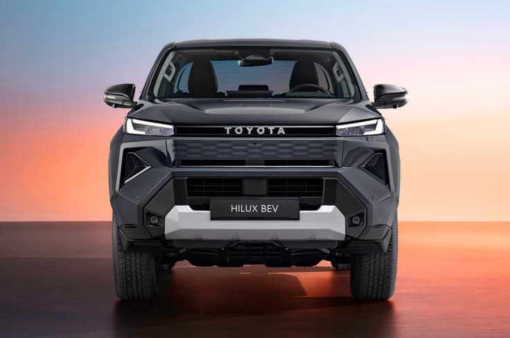Toyota Hilux EV front design Toyota Hilux EV front design