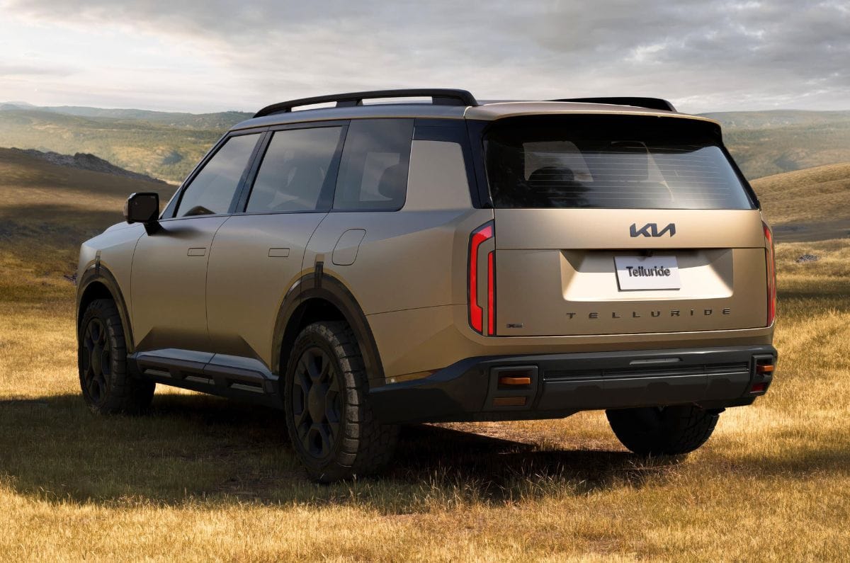 New Kia Telluride X-Pro rear