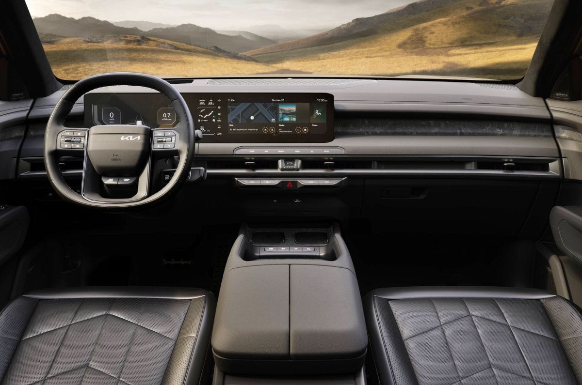 New Kia Telluride X-Pro interior