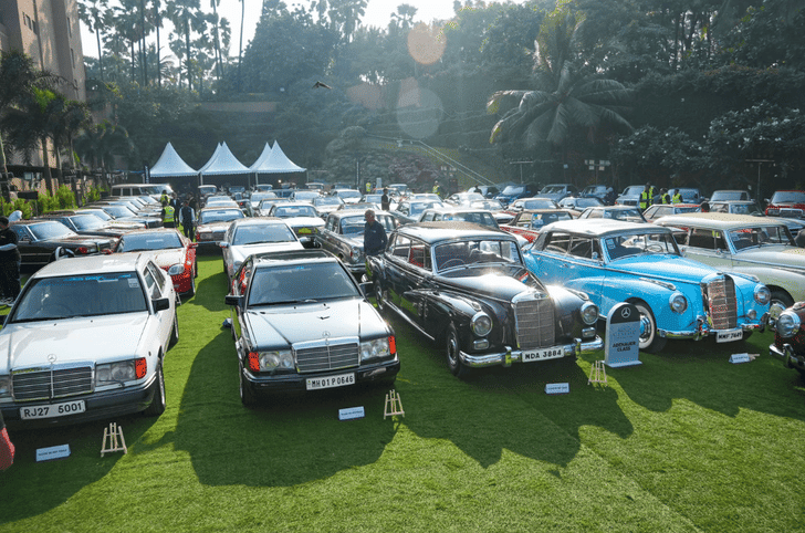 2025 Mercedes Benz Classic Car Rally in pictures