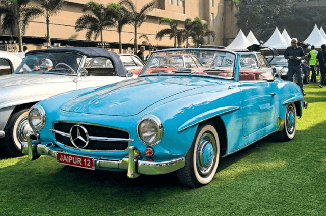 2025 Mercedes Benz Classic Car Rally in pictures