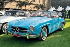 2025 Mercedes Benz Classic Car Rally in pictures