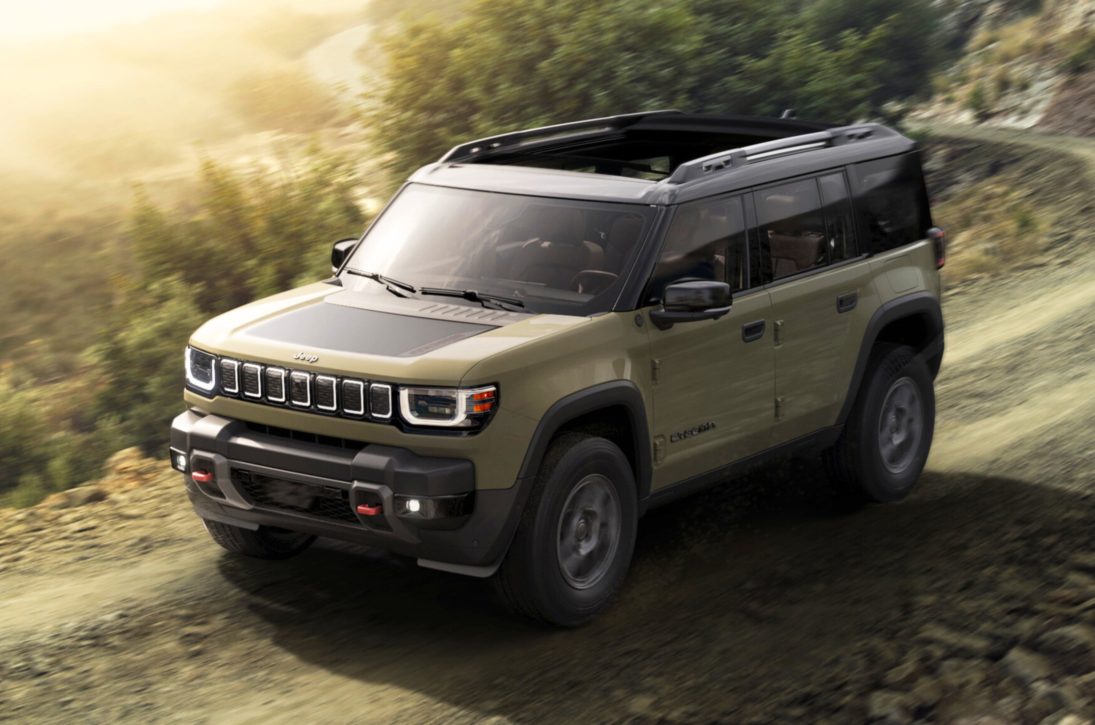 Jeep Recon range