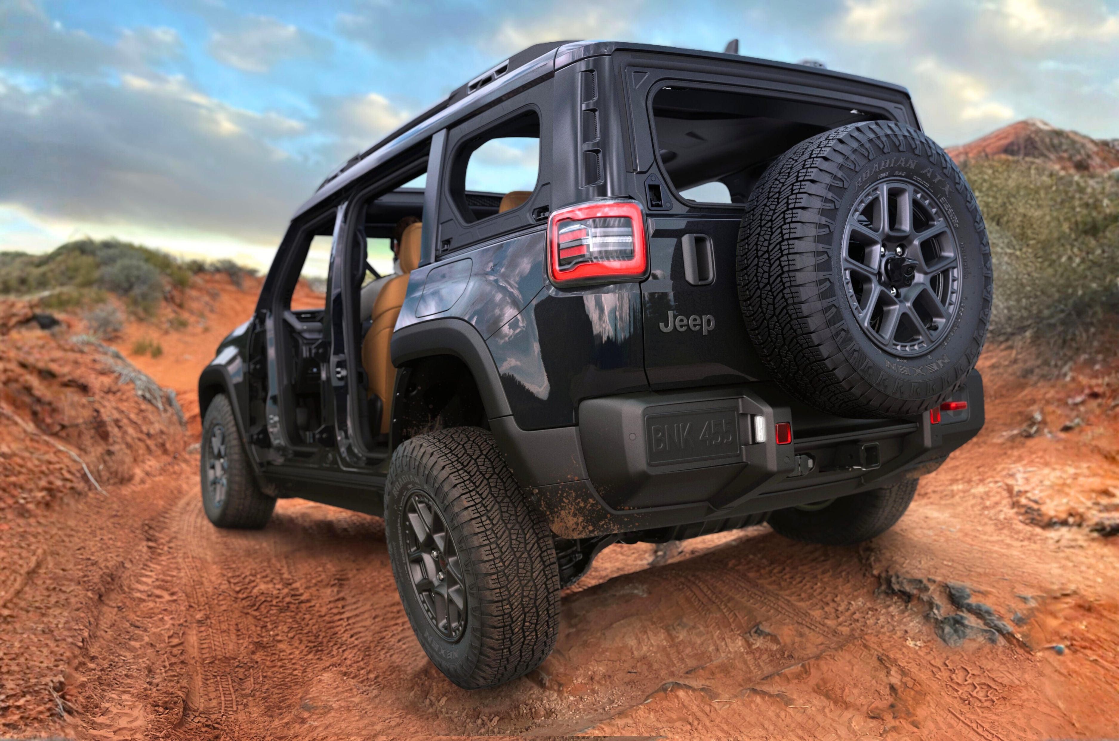 Jeep Recon ground clearance