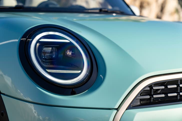 Mini Cooper convertible LED headlights