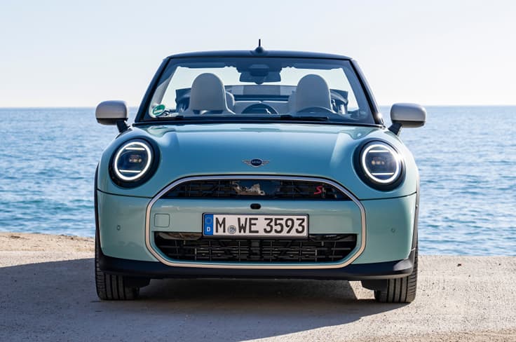 Mini Cooper Convertible front static Mini Cooper Convertible front static
