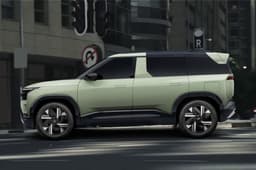 Tata Sierra in Coorg Clouds colour