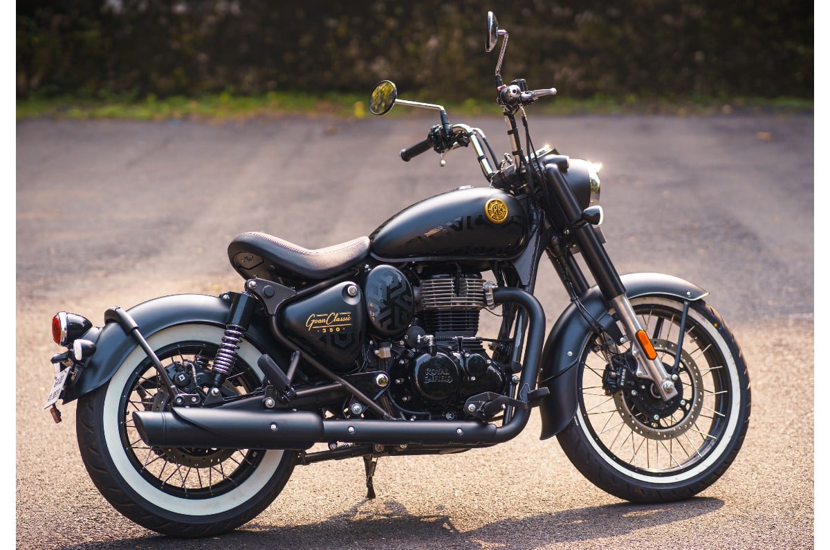 Royal Enfield Goan Classic 350 rear right static on the road