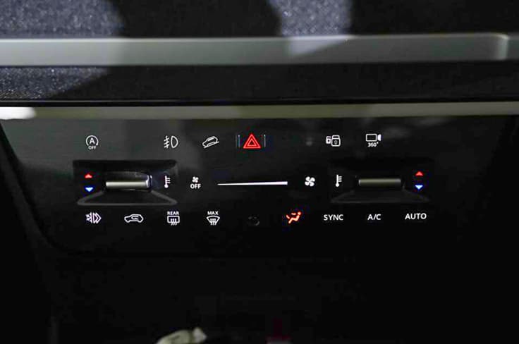 2025 Tata Sierra interior 2025 Tata Sierra interior