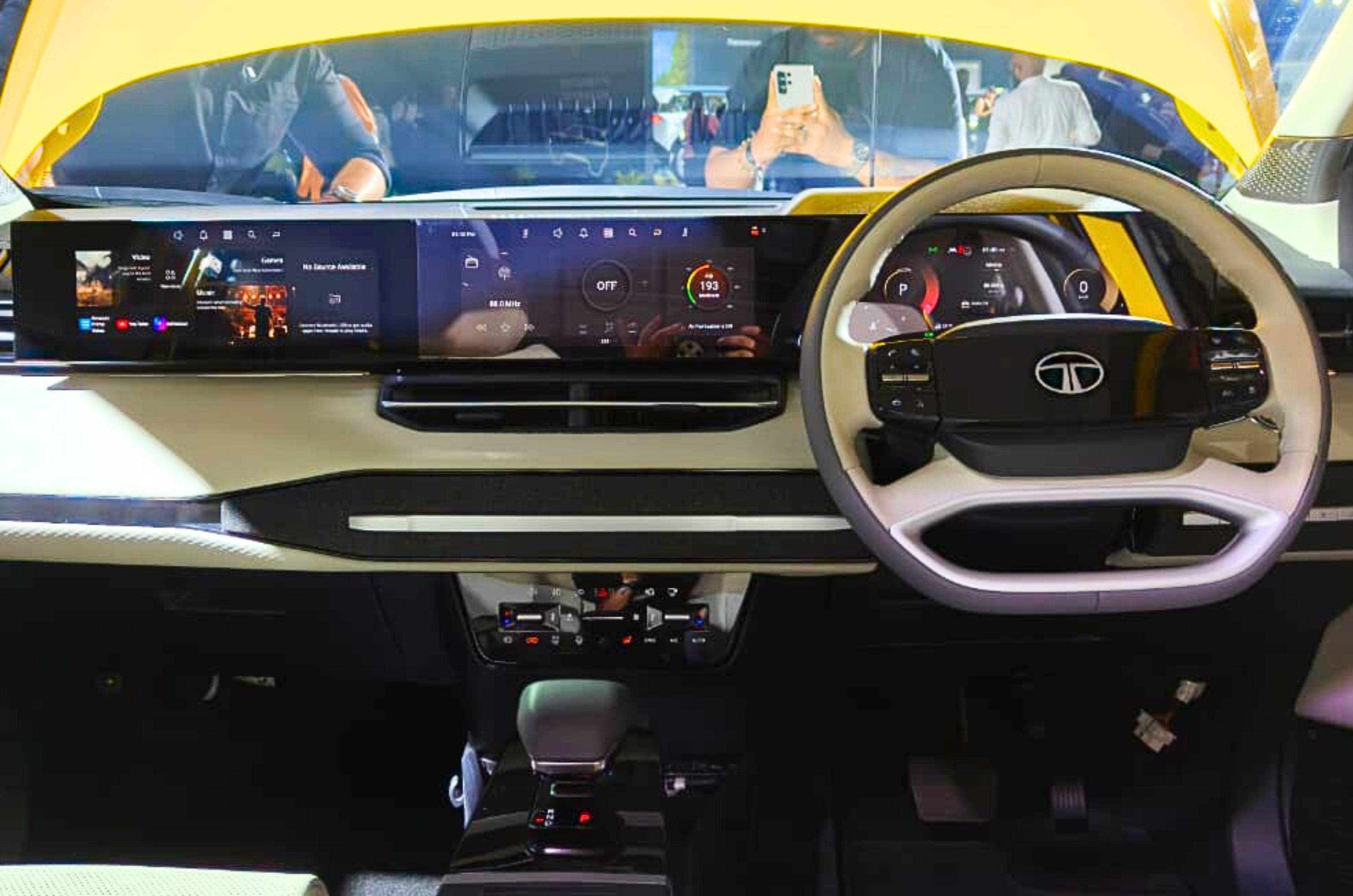 Tata Sierra interior dashboard official image