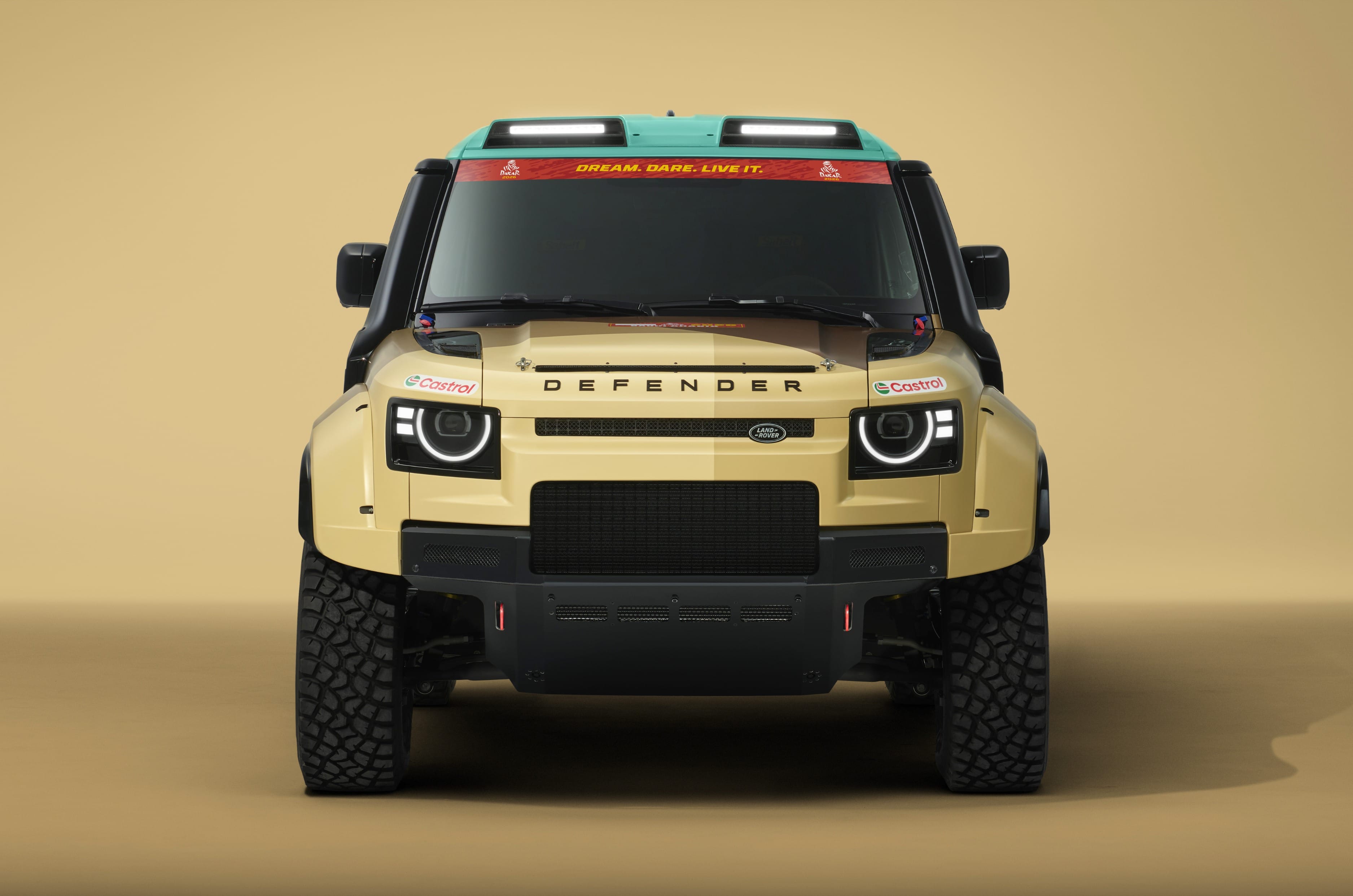 Defender Dakar D7X-R front profile