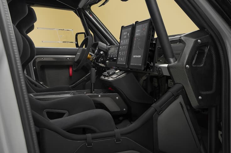 Defender Dakar D7X-R seats Defender Dakar D7X-R seats